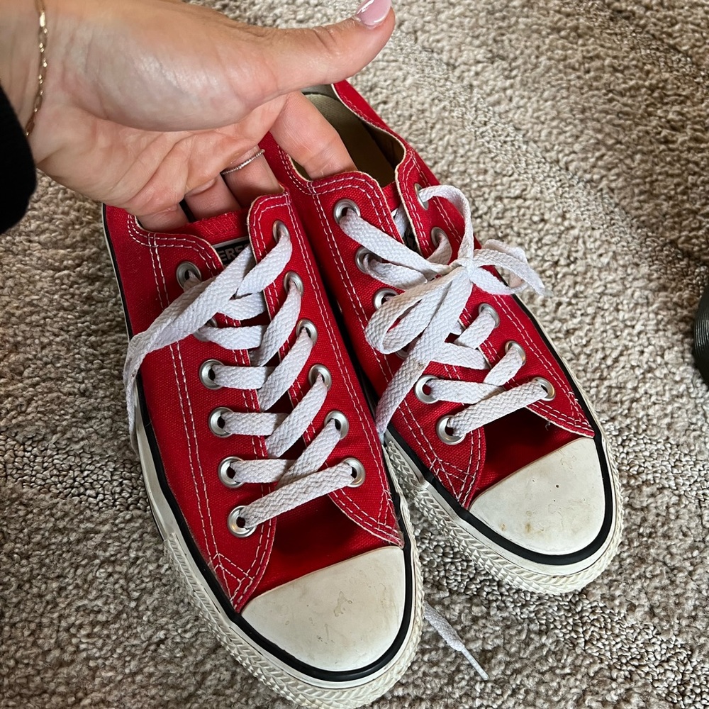 Red Converse